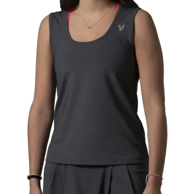 VOLT Performance Padel Top Dark Grey 01