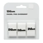 WILSON Padel Pro Overgrip 3 Pack White 01