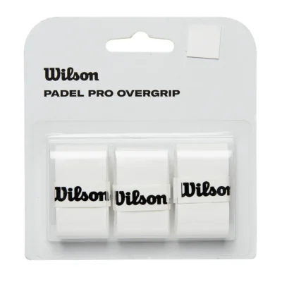 WILSON Padel Pro Overgrip 3 Pack White 01