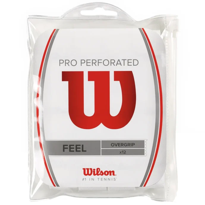 WILSON Pro Perforated Padel Overgrip 12 Pack 01