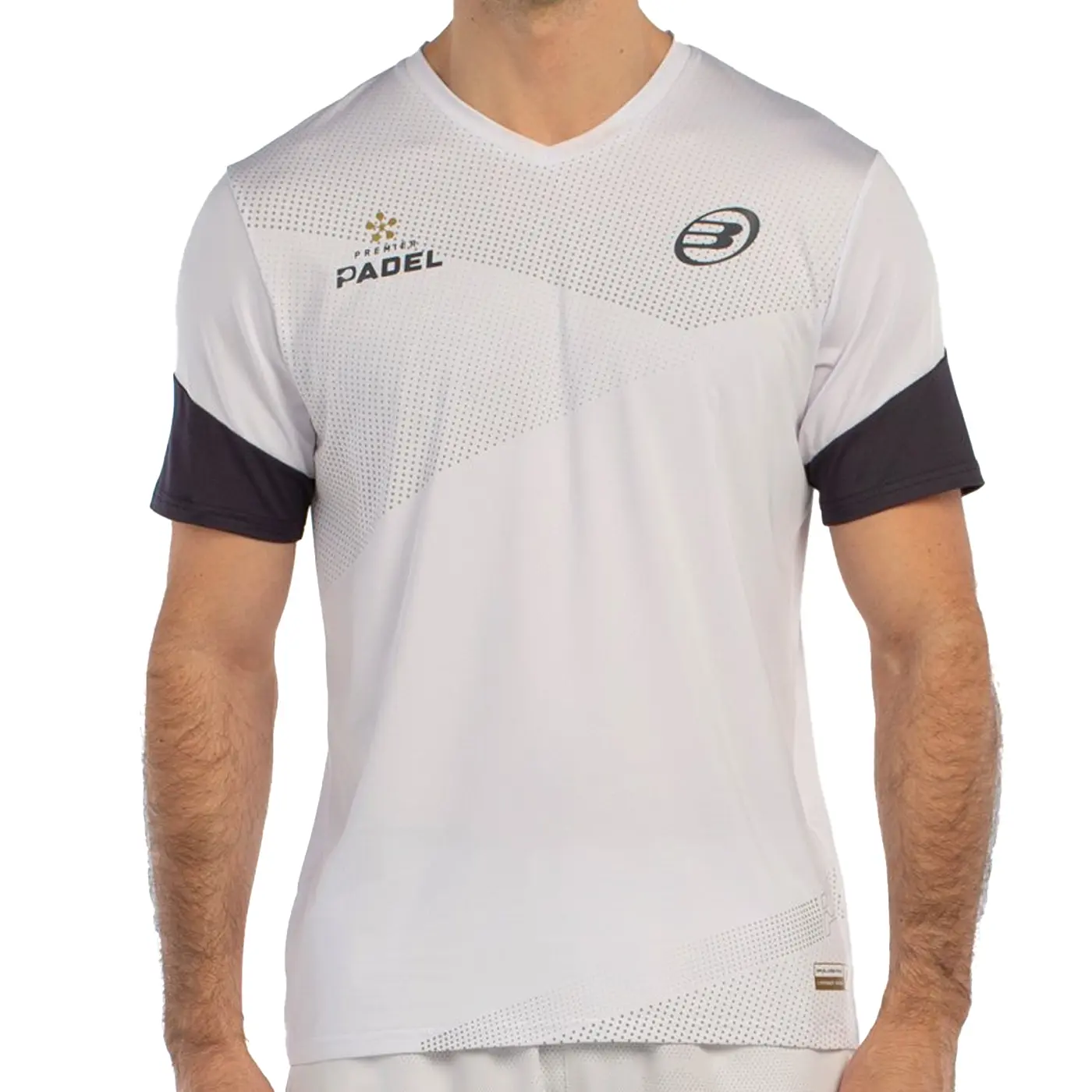 BULLPADEL Brial Padel T-Shirt White 01 BULLPADEL Brial Padel T-Shirt White 01