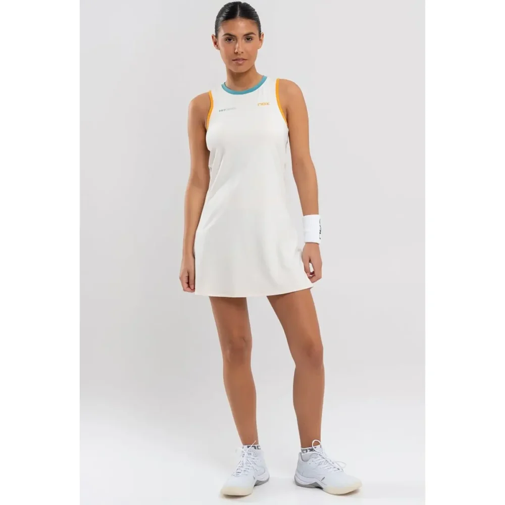 NOX PRO Women's Padel Dress Vanilla 07