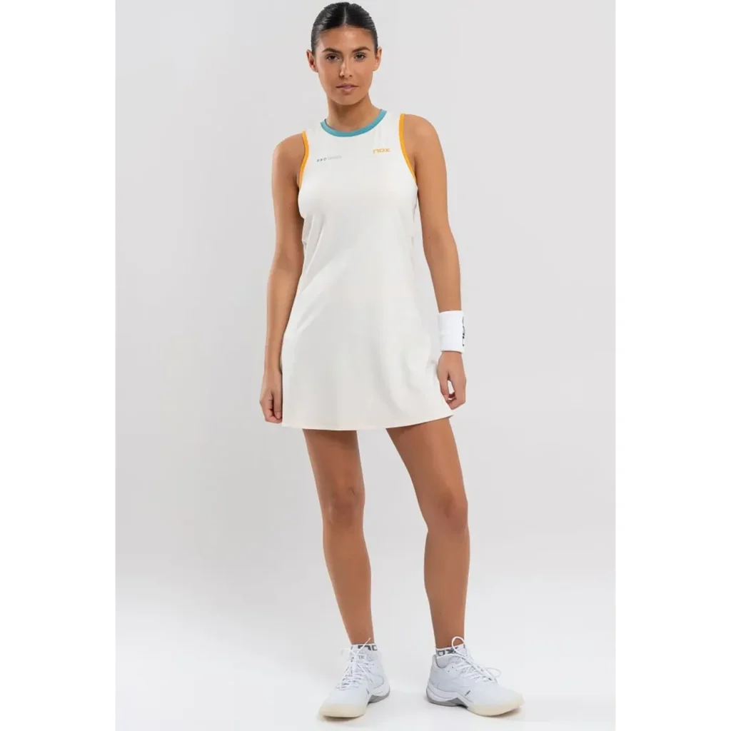 NOX PRO Women's Padel Dress Vanilla 07