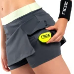 NOX PRO Women's Padel Skirt Charcoal Grey 04