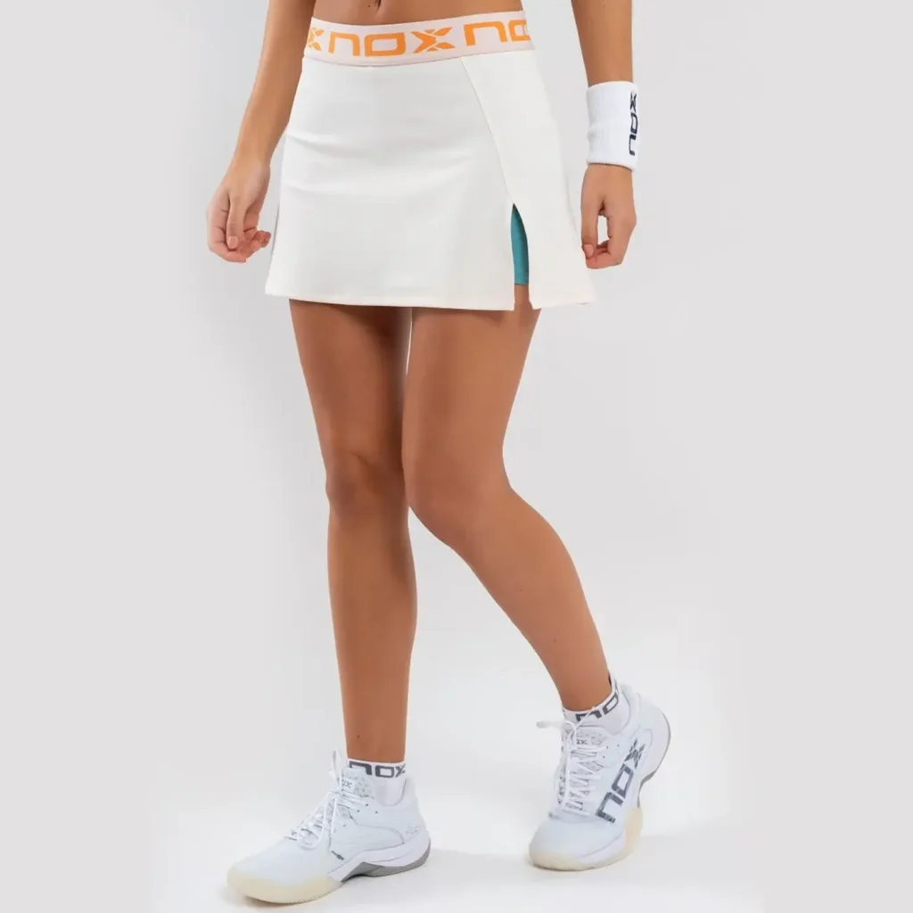 NOX PRO Women's Padel Skirt Vanilla Ice 04