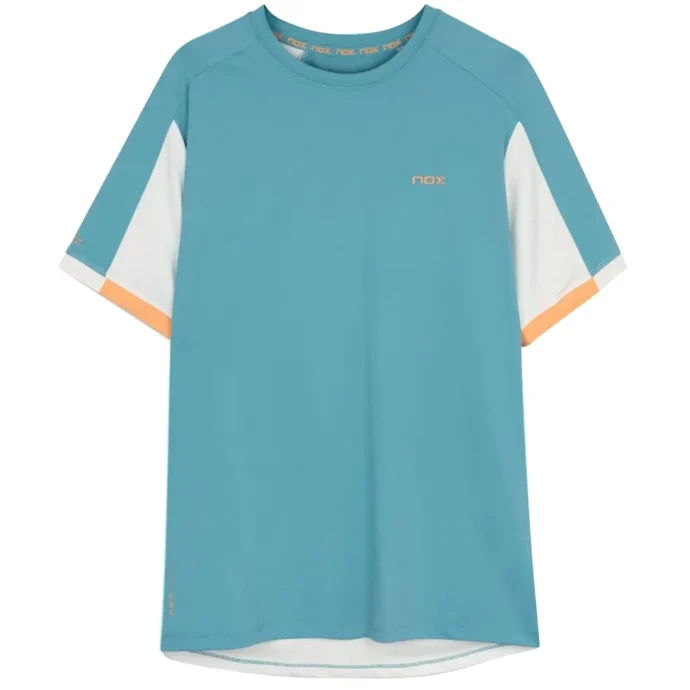 NOX Pro Padel T-Shirt Short Sleeve Turquoise 01
