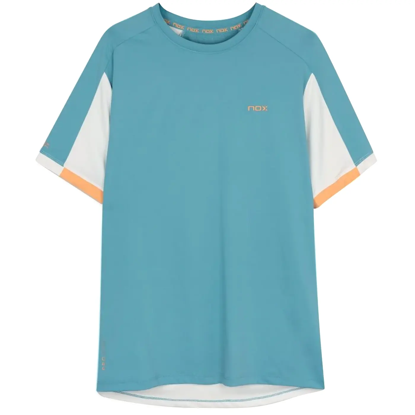 NOX Pro Padel T-Shirt Short Sleeve Turquoise 01 NOX Pro Padel T-Shirt Short Sleeve Turquoise 01