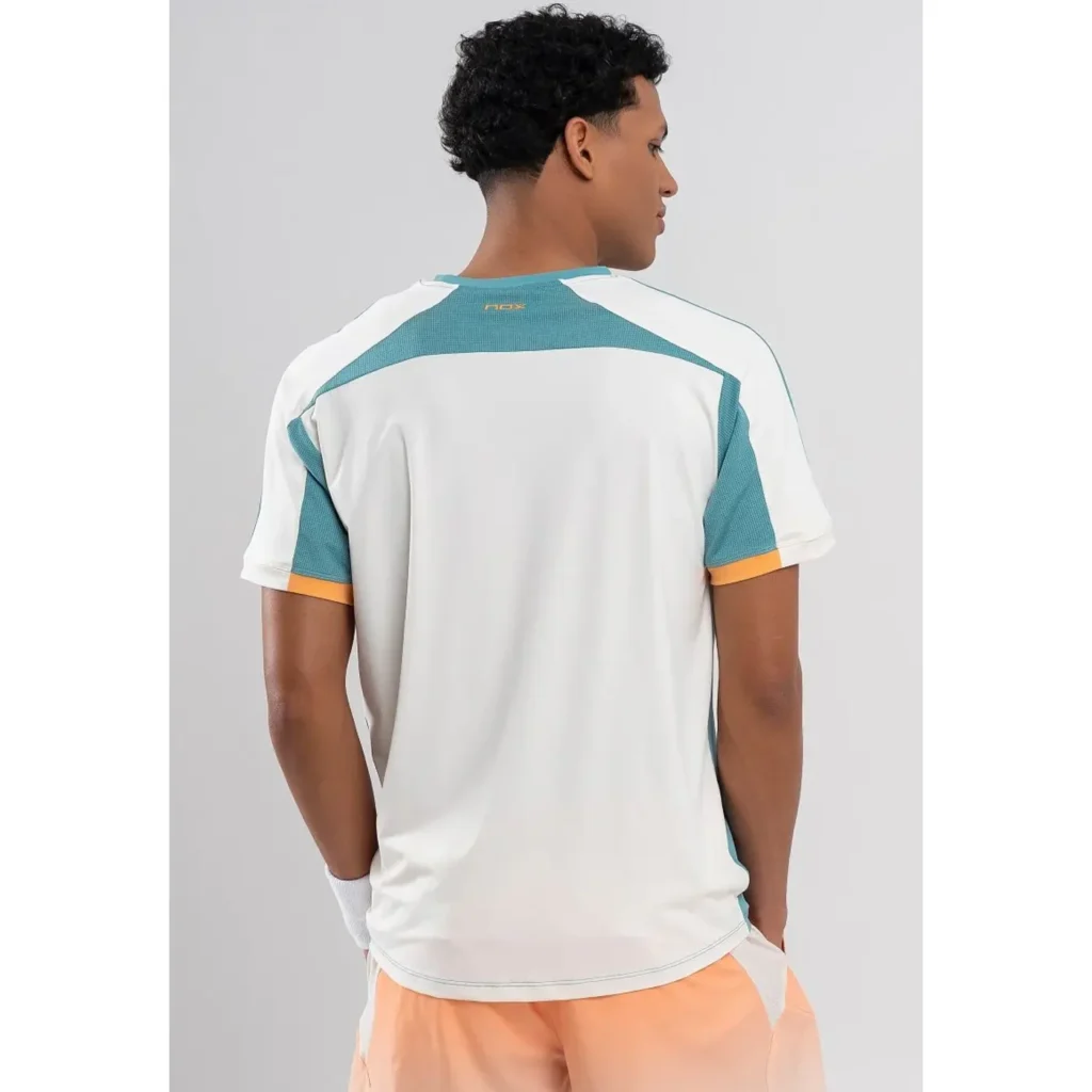 NOX Pro Padel T-Shirt Short Sleeve Turquoise 05