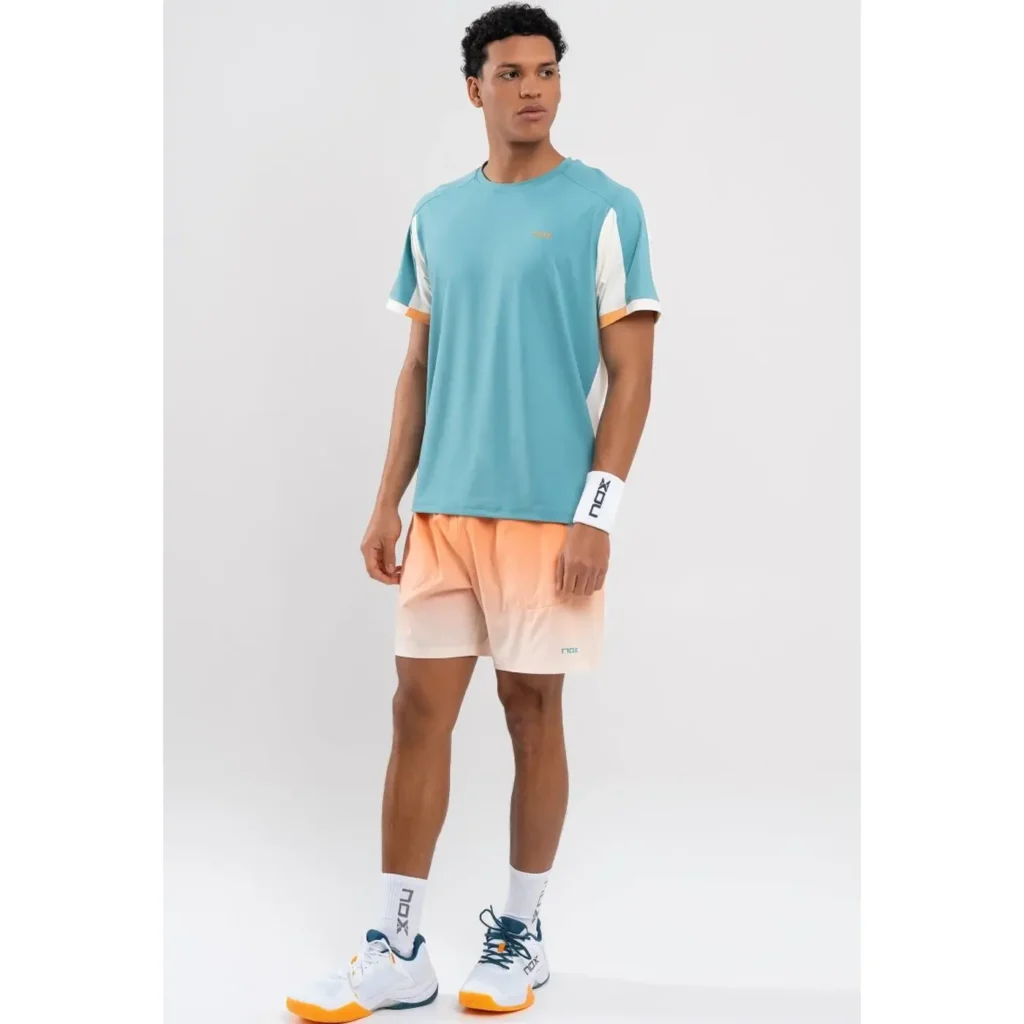 NOX Pro Padel T-Shirt Short Sleeve Turquoise 06