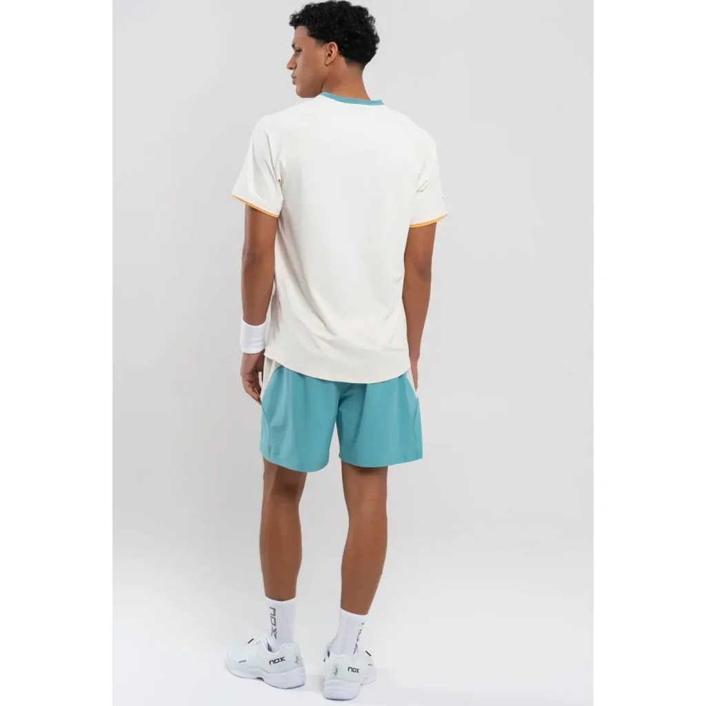 NOX Pro Padel T-Shirt Short Sleeve Vanilla 06