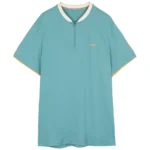 NOX Pro Polo Padel Shirt Short Sleeve Turquoise 01