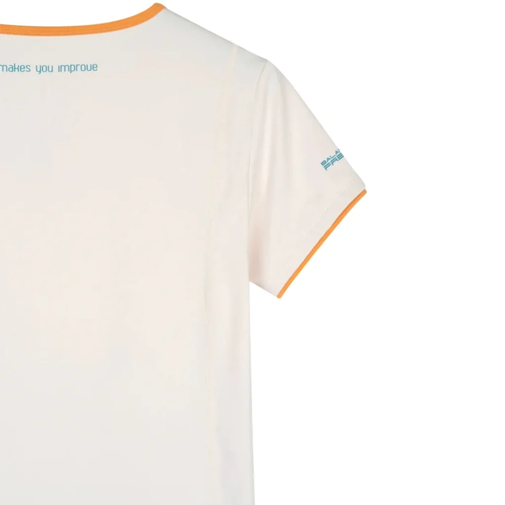 NOX Pro Women's Padel T-Shirt Short Sleeve Vanilla 01
