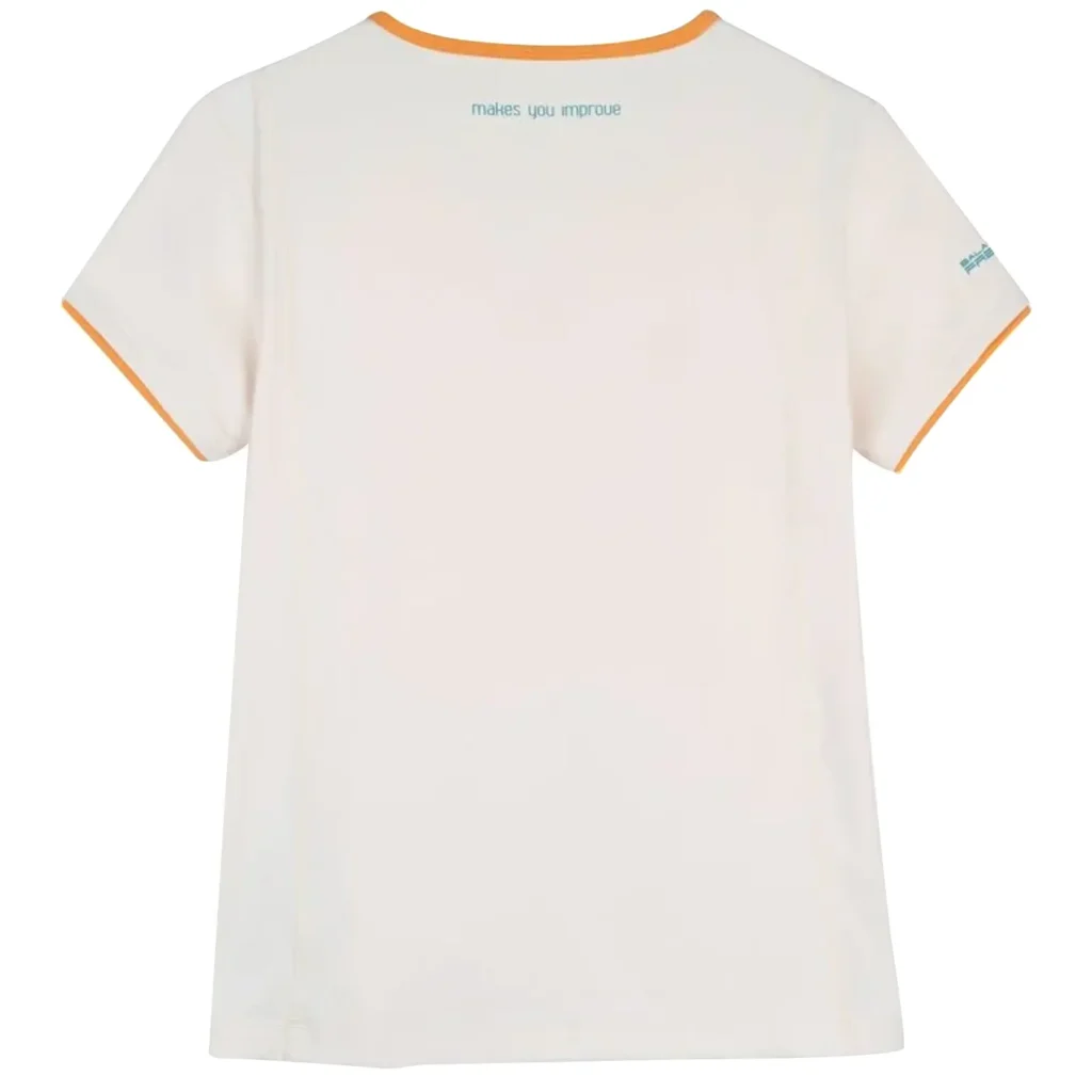 NOX Pro Women's Padel T-Shirt Short Sleeve Vanilla 02