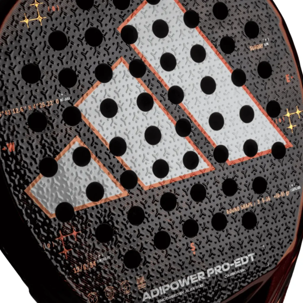 ADIDAS Adipower Ctrl Multiweight Pro EDT Álex Ruiz Padel Racket 06