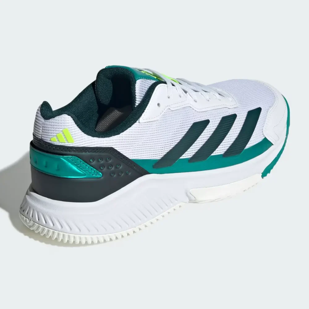 ADIDAS Courtquick Padel Shoes White Aurora Ivy 05