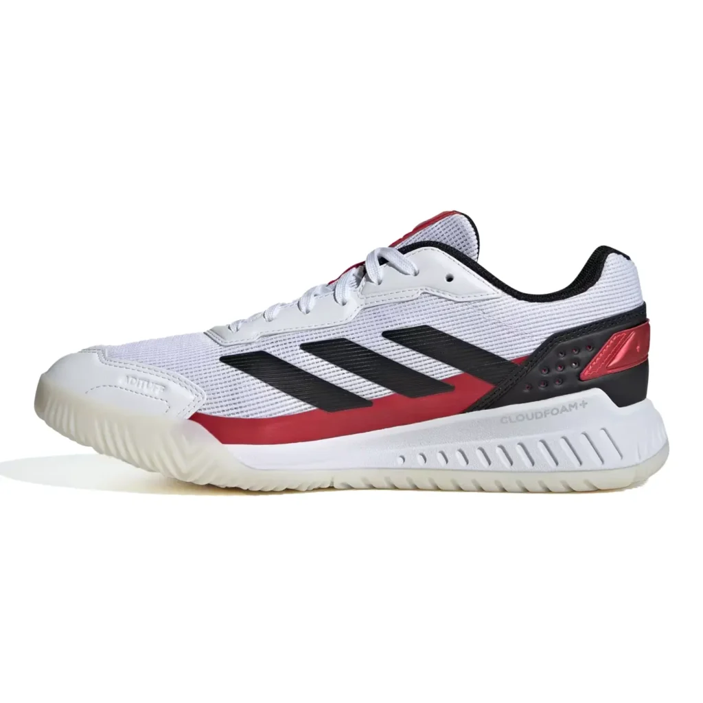 ADIDAS Courtquick Padel Shoes White Lucid Red 01