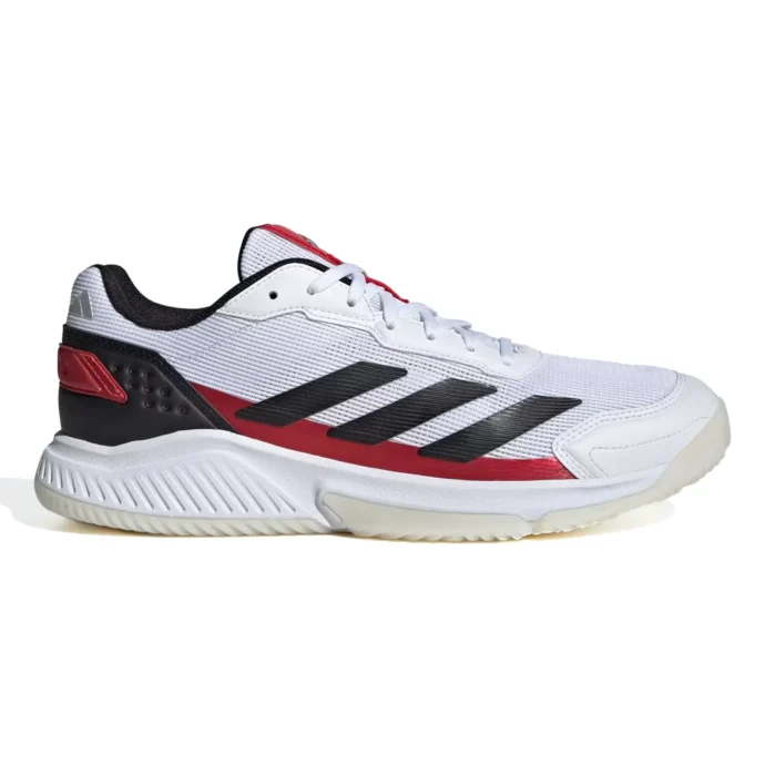 ADIDAS Courtquick Padel Shoes White Lucid Red 06
