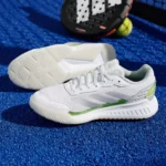 ADIDAS Courtquick Women's Padel Shoes White Lucid Lemon 03