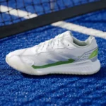ADIDAS Courtquick Women's Padel Shoes White Lucid Lemon 06