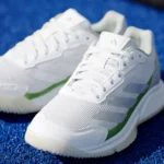 ADIDAS Courtquick Women's Padel Shoes White Lucid Lemon 09