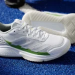 ADIDAS Courtquick Women's Padel Shoes White Lucid Lemon 10