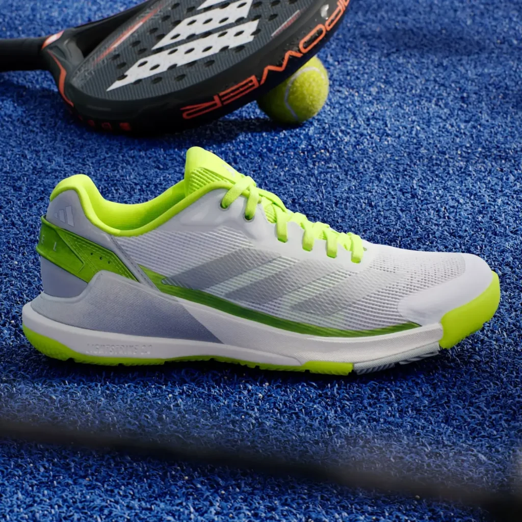 ADIDAS Crazyquick LS Padel Shoes Lucid Lemon Silver 02