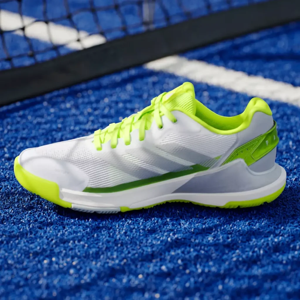 ADIDAS Crazyquick LS Padel Shoes Lucid Lemon Silver 07