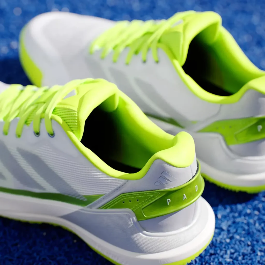 ADIDAS Crazyquick LS Padel Shoes Lucid Lemon Silver 09