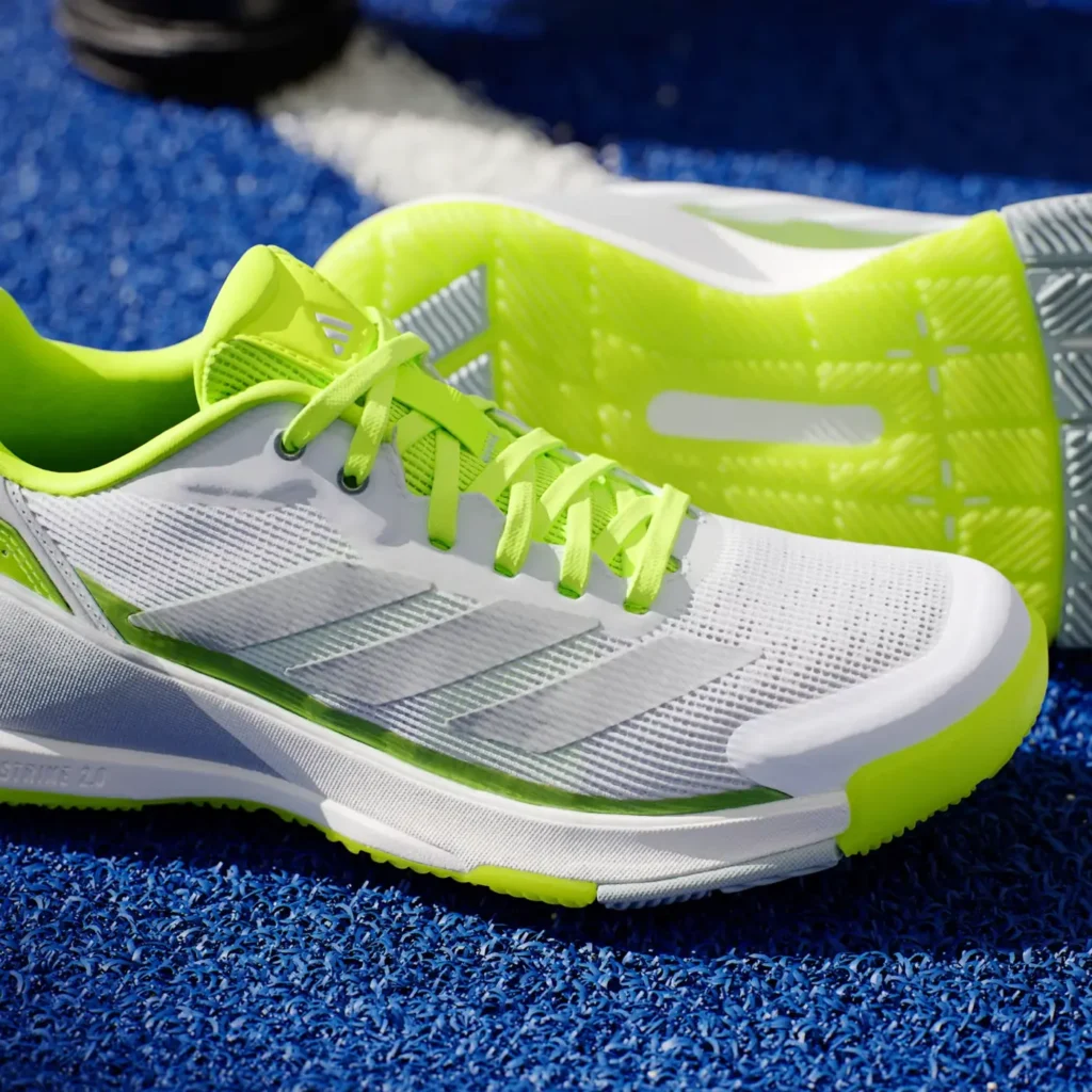 ADIDAS Crazyquick LS Padel Shoes Lucid Lemon Silver 11