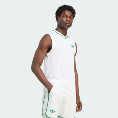 ADIDAS Original Padel Tennis Pro Climacool Tank Top White 02