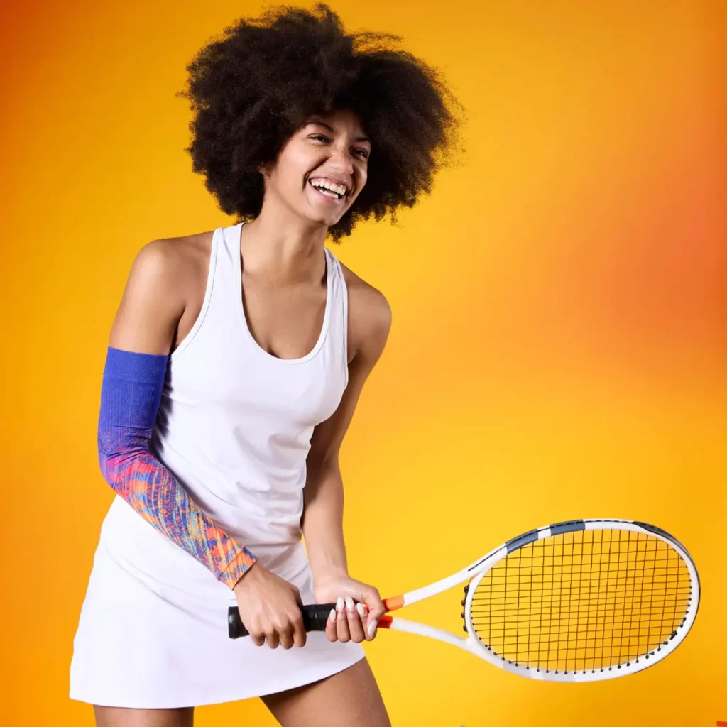 FLOKY Arm Sleeve Rio Orange 05