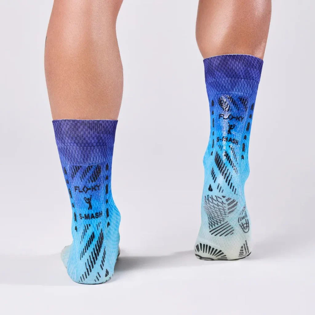 FLOKY Biomechanical Padel Socks S-Mash 3D Bali 05