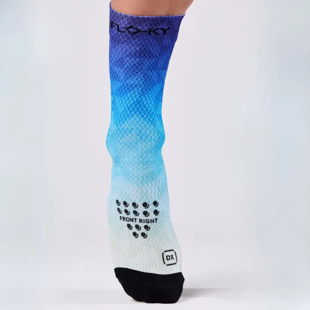 FLOKY Biomechanical Padel Socks S-Mash 3D Bali 06