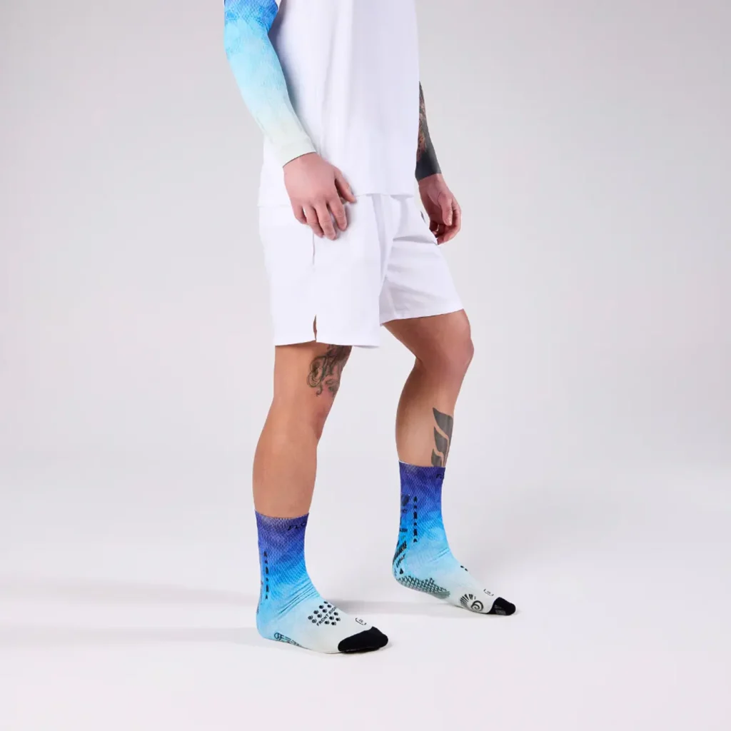 FLOKY Biomechanical Padel Socks S-Mash 3D Bali 07