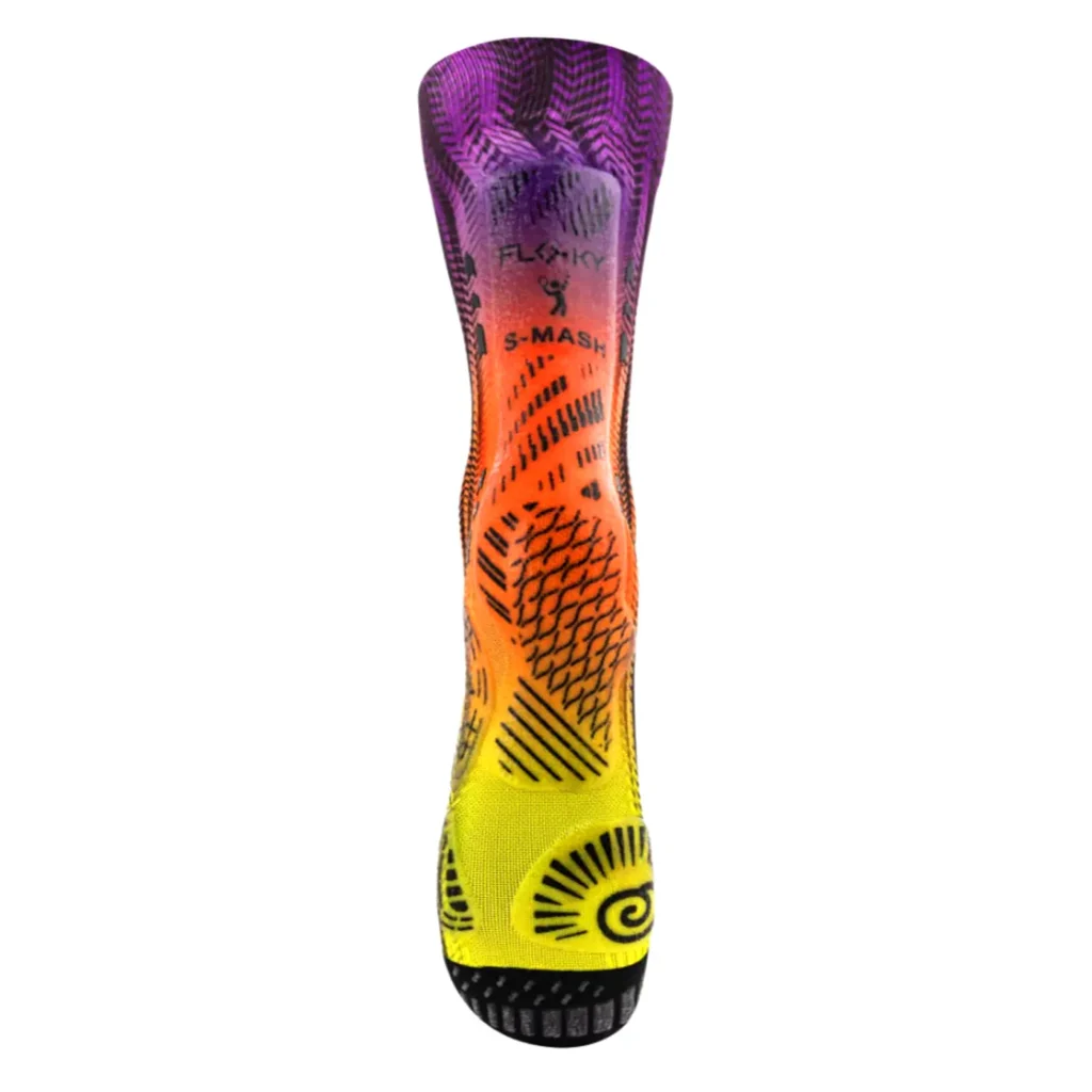 FLOKY Biomechanical Padel Socks S-Mash 3D Delhi 02