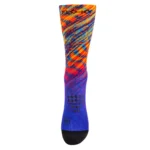 FLOKY Biomechanical Padel Socks S-Mash 3D Rio Orange 03