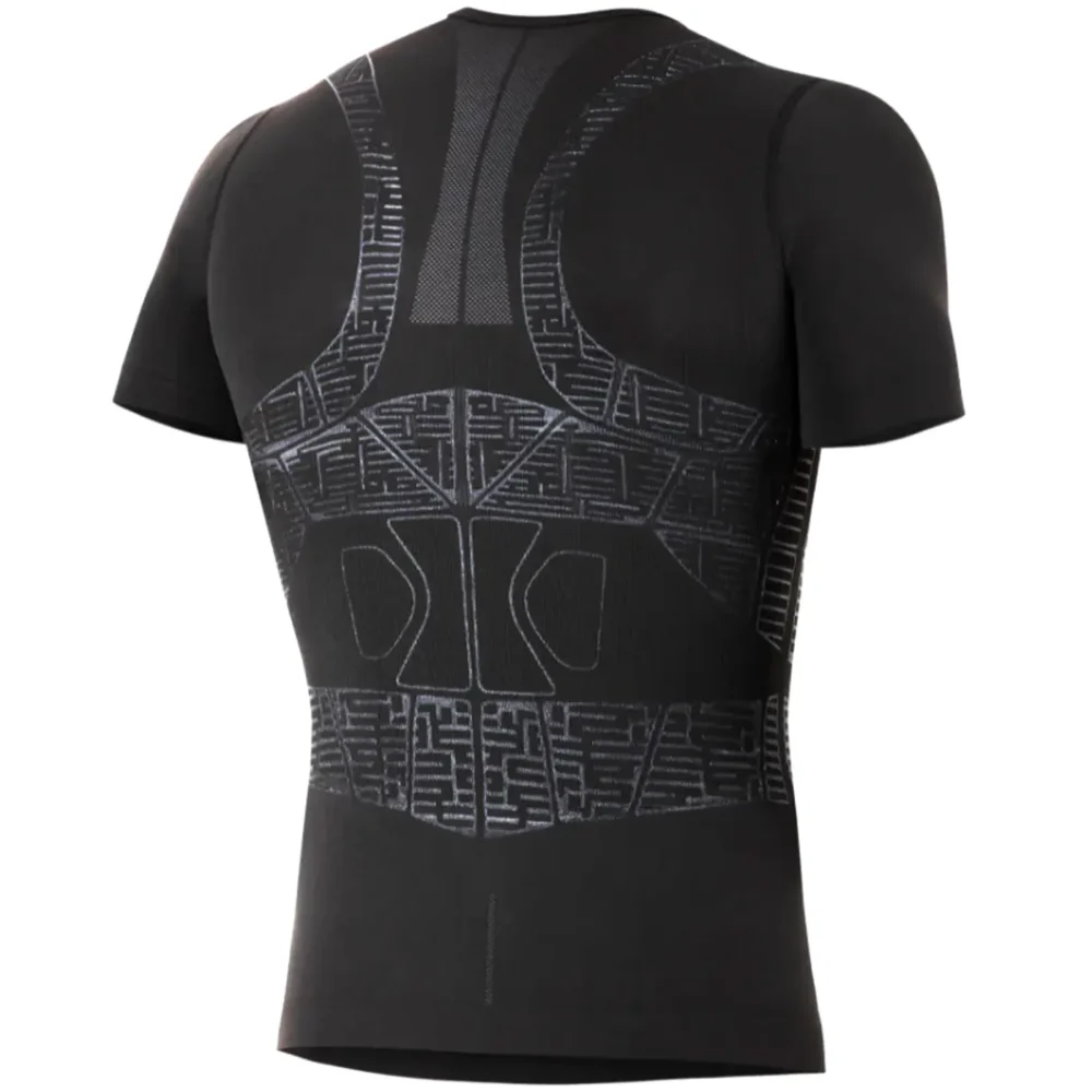 FLOKY OXY-GEN Biomechanical Padel Shirt Black 04