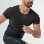 FLOKY OXY-GEN Biomechanical Padel Shirt Black 06