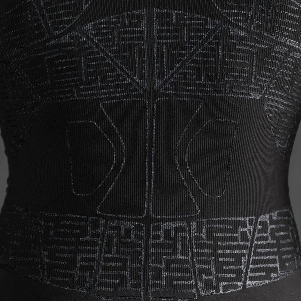 FLOKY OXY-GEN Biomechanical Padel Shirt Black 09