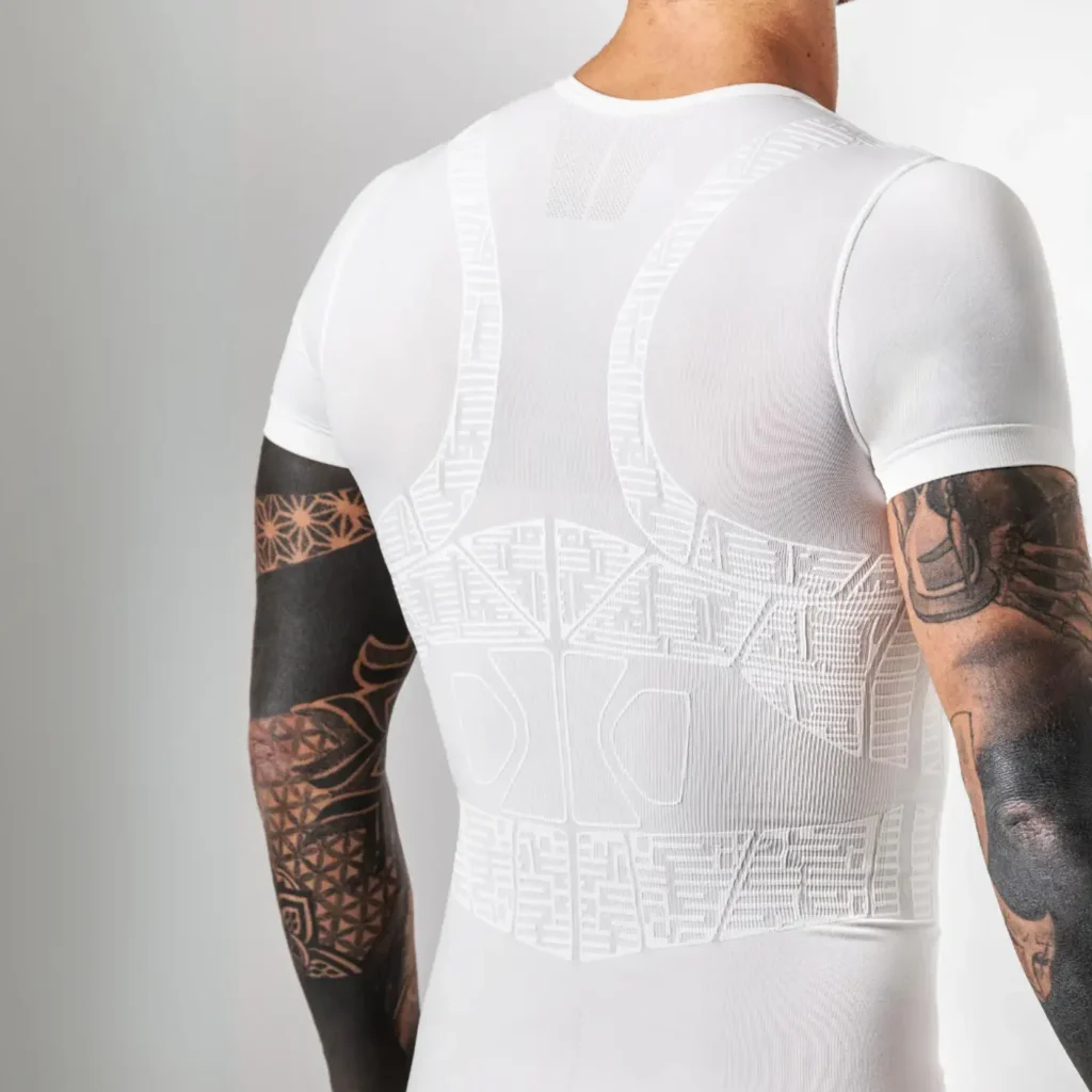 FLOKY OXY-GEN Biomechanical Padel Shirt white 05