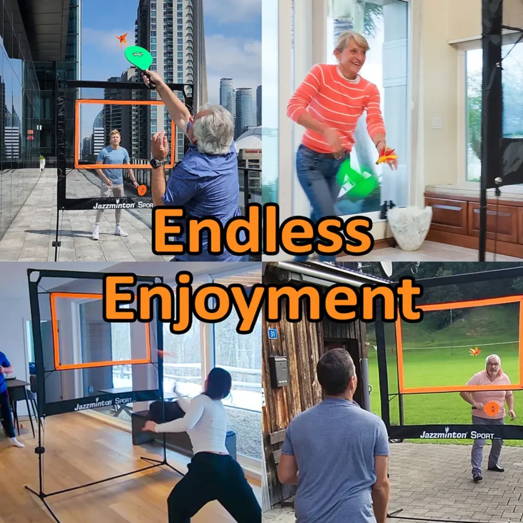 Jazz Minton Paddle Game Set 09