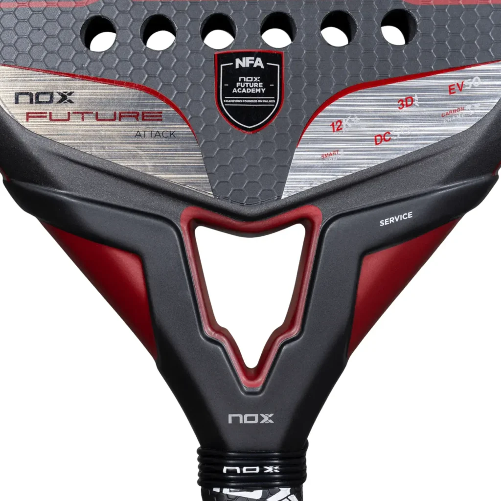 NOX Future Attack 12K Alum 2025 Padel Racket 08