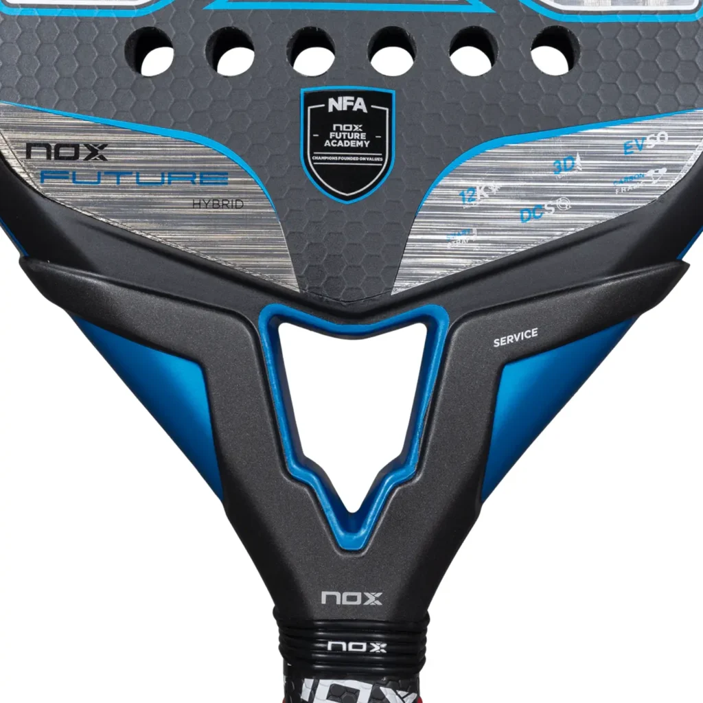 NOX Future Hybrid 12K Alum 2025 Padel Racket 05