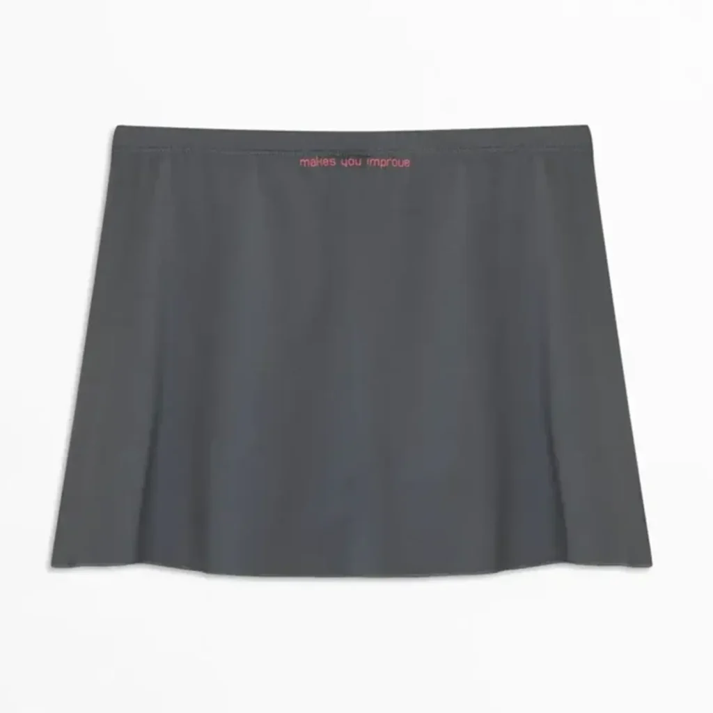 NOX PRO Regular Women's Padel Skirt Dark Grey 02