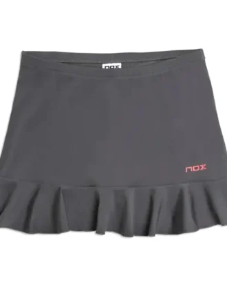 NOX PRO Regular Women's Padel Skirt Dark Grey 04