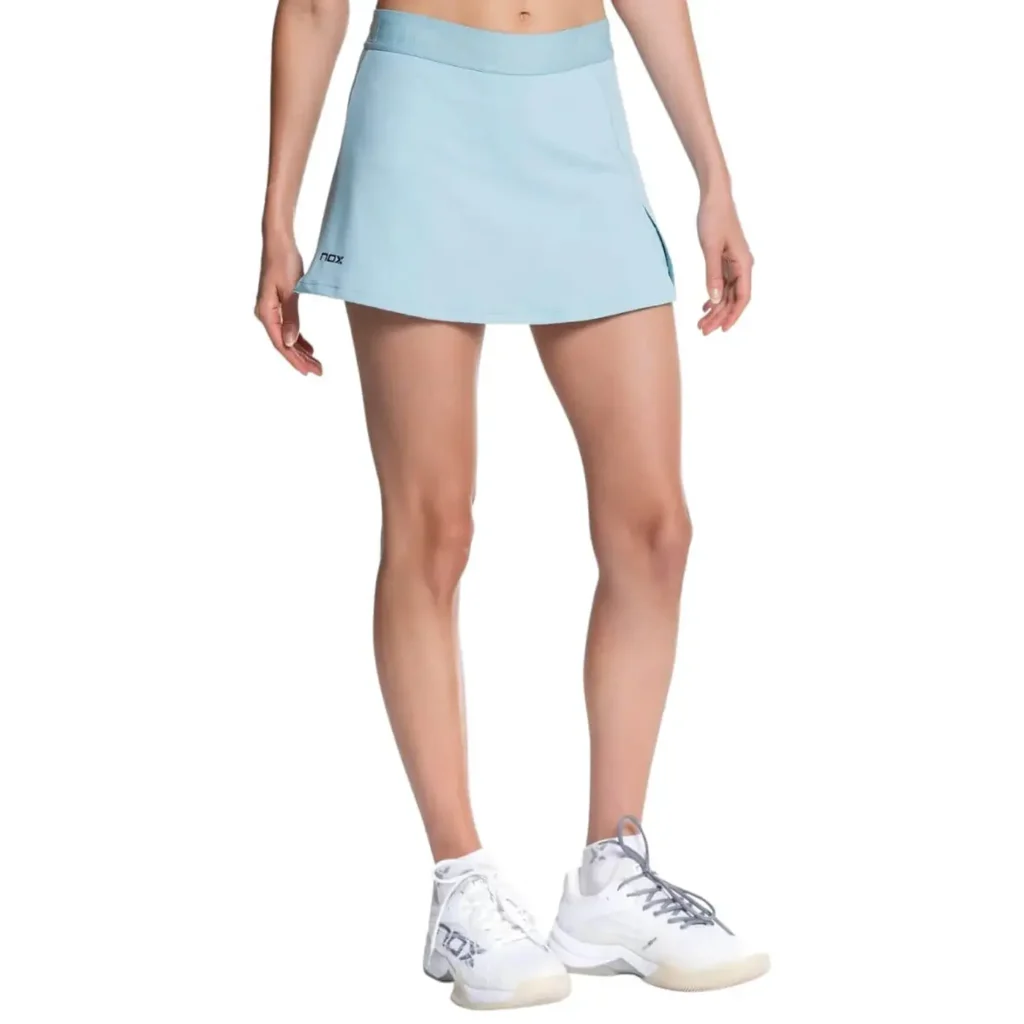 NOX PRO Women's Padel Skirt Sky Blue 05