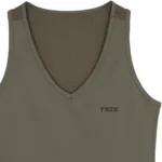 NOX Pro Women's Padel Tank Top Olive Green 03