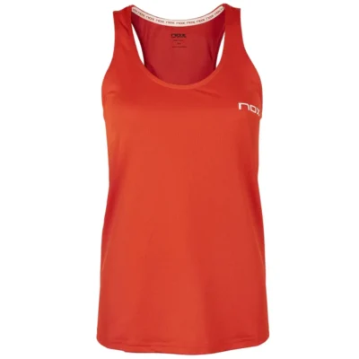 NOX Team Women's Padel Tank Top Red 01