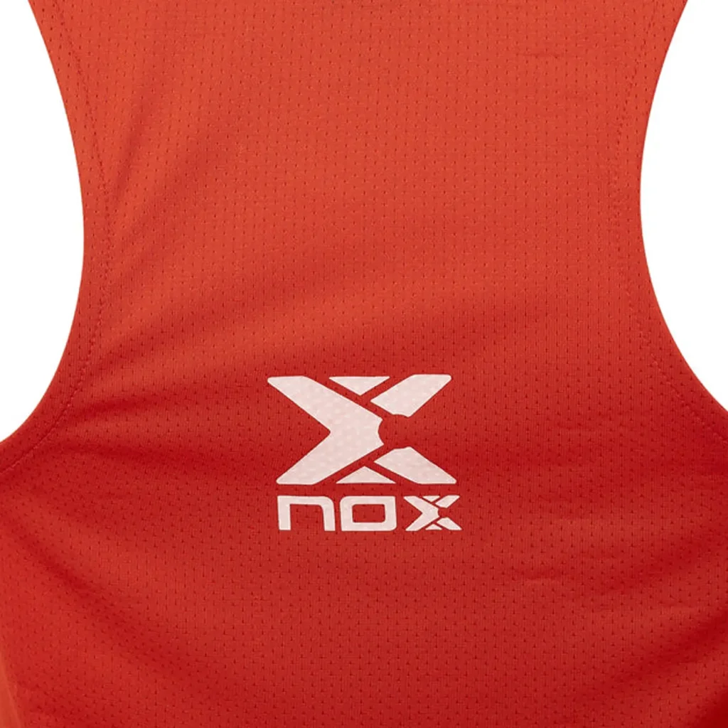 NOX Team Women's Padel Tank Top Red 05