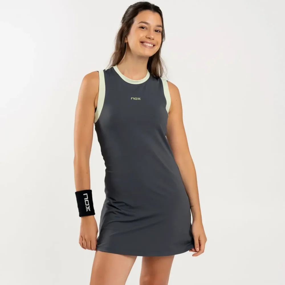 NOX PRO Women's Padel Dress Charcoal 08
